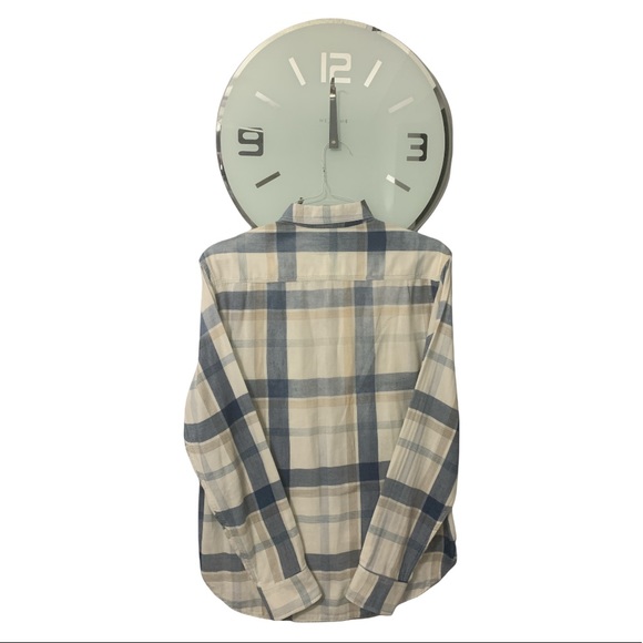 Lucky Brand Plaid Long Sleeve Button Down Classic Fit Shirt - Size M - Picture 2 of 4